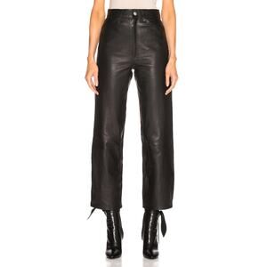 Sprwmn 5 Pocket Black Straight Leg Pant Size S